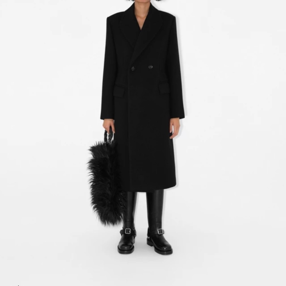 Burberry woolen coat usa large also fit medium